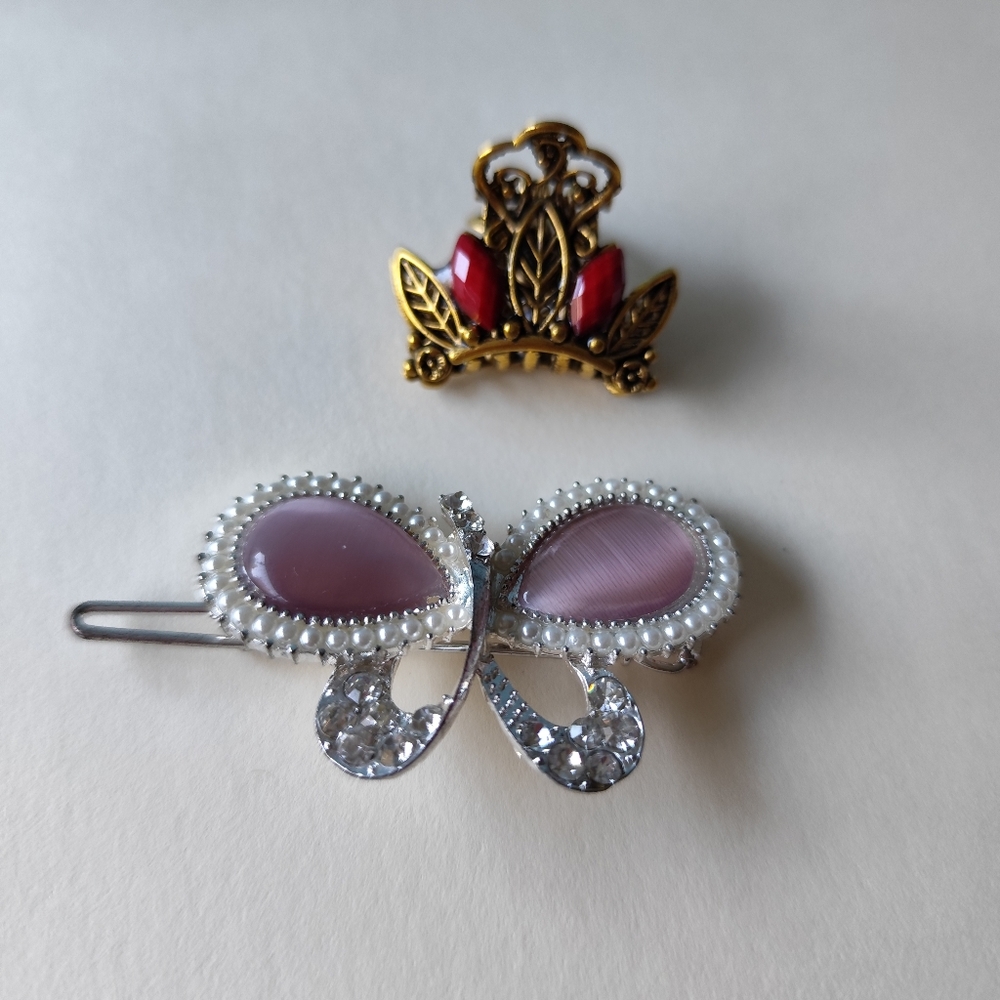 Set of 2 hair clips